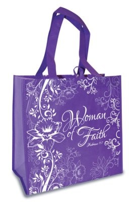 759830239318 Woman Of Faith Eco Tote