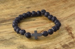 780308980265 Just For Him Cross Bead (Bracelet/Wristband)