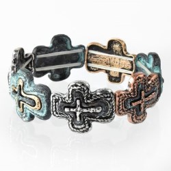 780308981224 Metal Cross (Bracelet/Wristband)