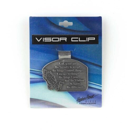 785525066860 Serenity Prayer Visor Clip