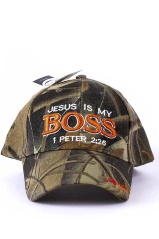 788200537389 Jesus Is My Boss Cap