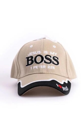 788200537457 Jesus Is My Boss Cap