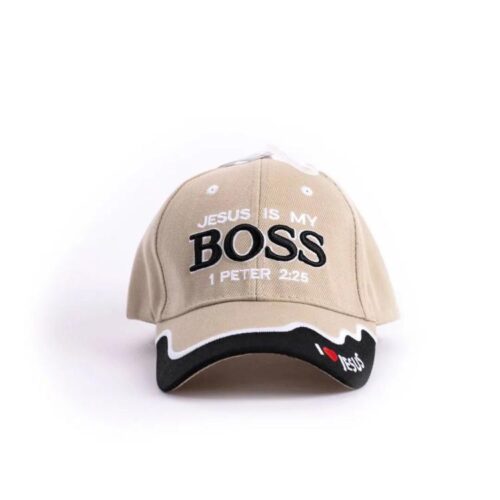 788200537457 Jesus Is My Boss Cap