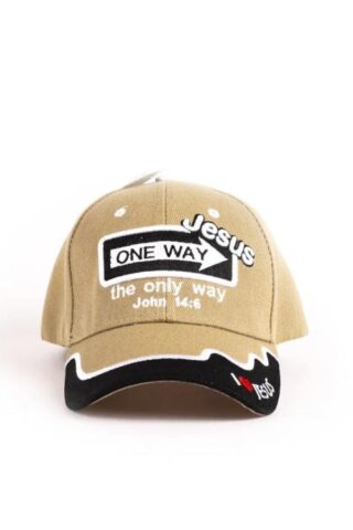 788200537600 1 Way Jesus Cap