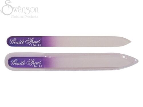 788200554249 Gentle Spirit Glass Fingernail File