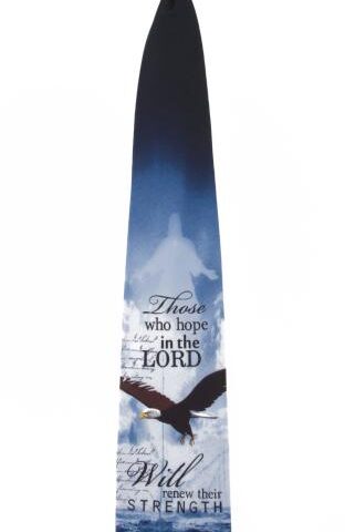 796736090902 Renew Their Strength Isaiah 40:31 Necktie (Tie)