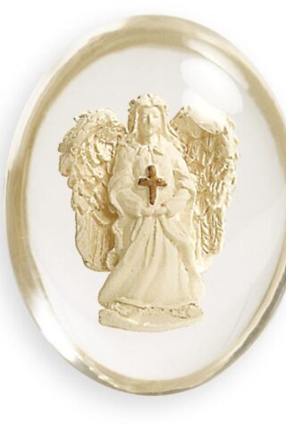 798890087460 Angel With Cross Stone