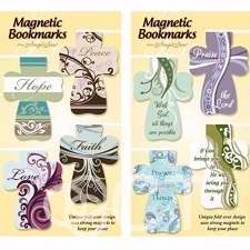 798890724563 Cross Fold Over Magnetic Cross Bookmarks