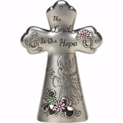 875555037746 Lord Is Our Hope Tabletop Cross