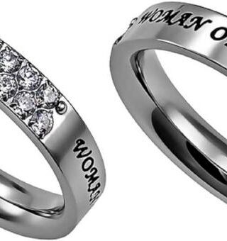 878485863195 Covenant Woman Of God (Size 9 Ring)