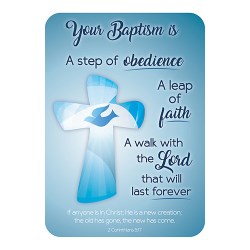 886083632556 Your Baptism Verse Card