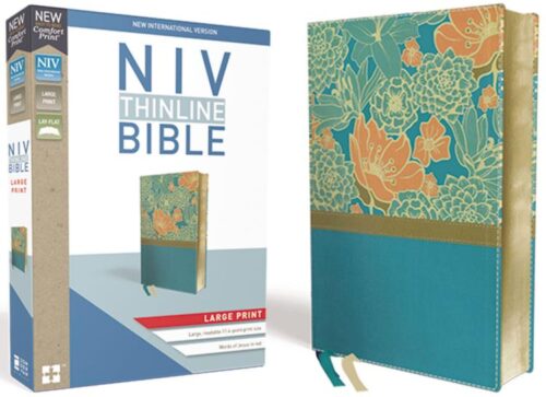 9780310448396 Thinline Bible Large Print Comfort Print