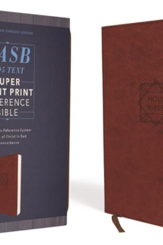 9780310455080 Super Giant Print Reference Bible 1995 Edition Comfort Print