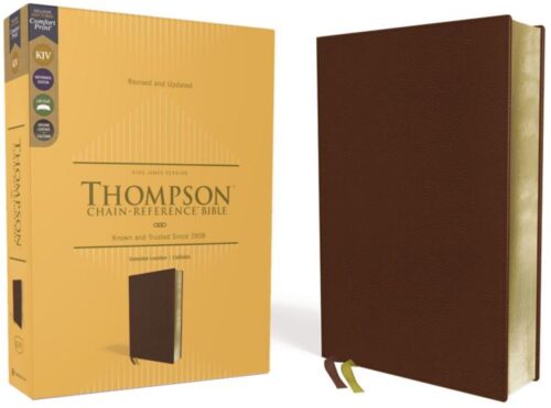 9780310459255 Thompson Chain Reference Bible Comfort Print