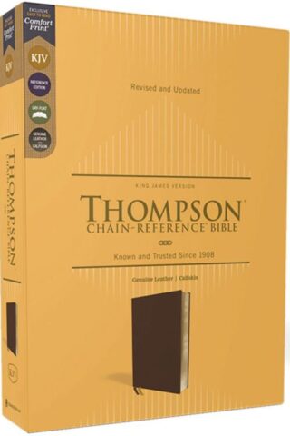 9780310459262 Thompson Chain Reference Bible Comfort Print