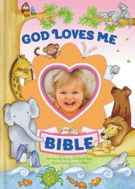 9780310733980 God Loves Me Bible Pink