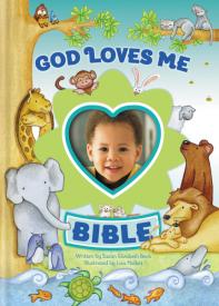 9780310743743 God Loves Me Bible Blue