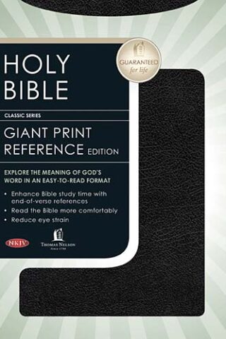 9780718013486 End Of Verse Reference Bible Personal Size Giant Print