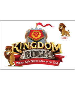 9780764489624 2013 VBS Kingdom Rock Iron On Transfers