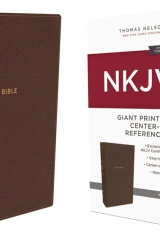 9780785217787 Deluxe Reference Bible Center Column Giant Print Comfort Print