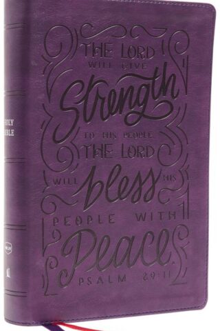 9780785292777 Giant Print Center Column Reference Bible Verse Art Cover Collection Comfor