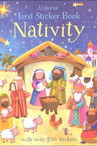 9780794538675 Usborne First Sticker Book Nativity