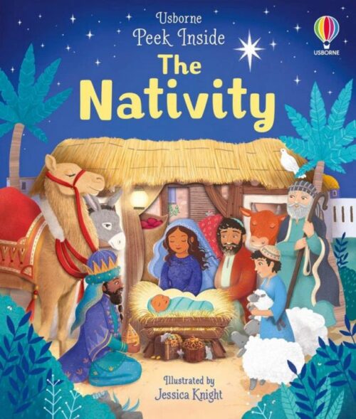 9780794555252 Usborne Peek Inside The Nativity