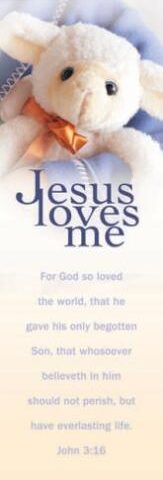 9780805458411 Children Jesus Loves Me Bookmarks