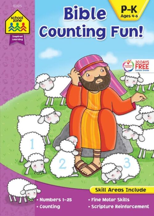 9780887437953 Bible Counting Fun P-K Ages 4-6