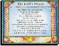 9780965508247 Lords Prayer Trespasses Wall Chart