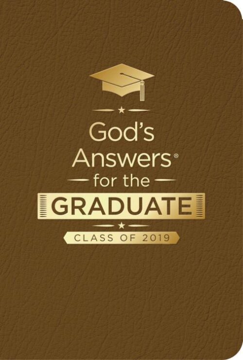 9781400209767 Gods Answers For The Graduate Class Of 2019 Brown NKJV