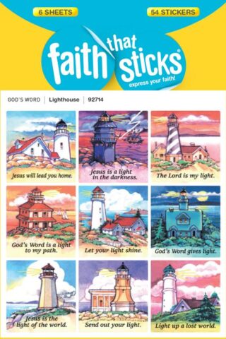 9781414392714 Lighthouse Stickers