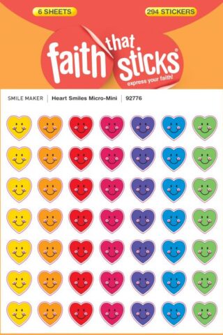 9781414392776 Heart Smiles Micro Mini Stickers