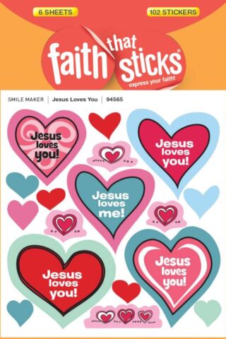 9781414394565 Jesus Loves You Stickers