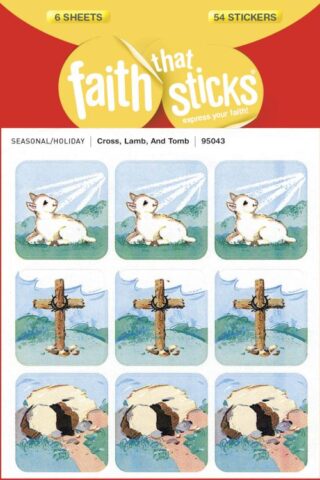 9781414395043 Cross Lamb And Tomb Stickers