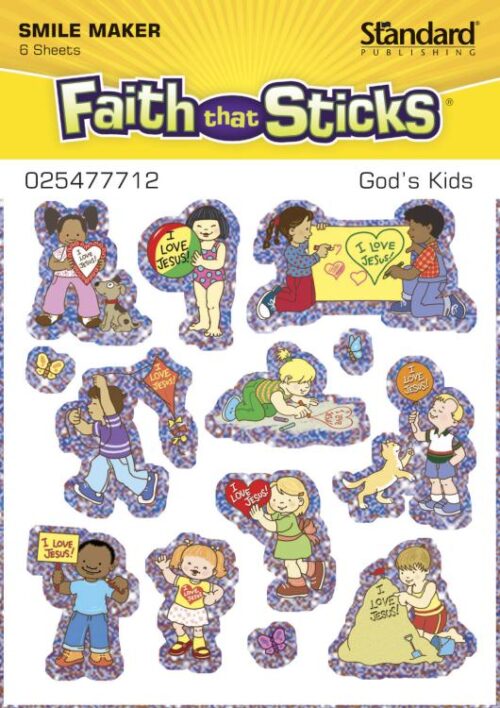 9781414395104 Gods Kids Stickers