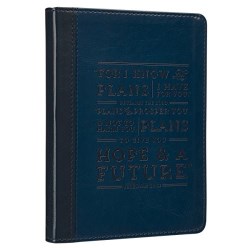 9781432122195 Jeremiah 29:11 LuxLeather Journal