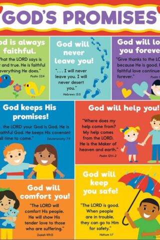 9781483853772 Gods Promises Chart