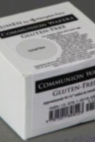 9781501848223 Lumen Gluten Free Communion Wafers Box Of 50