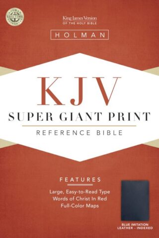 9781558196377 Super Giant Print Reference Bible