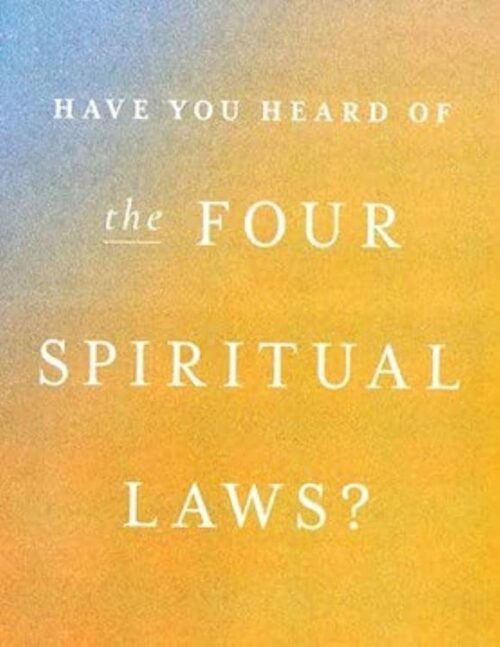 9781563990199 Have You Heard Of The Four Spiritual Laws