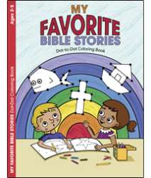 9781593173395 My Favorite Bible Stories Dot To Dot Coloring Book