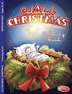 9781593178741 Colorful Christmas Coloring Book Pk Of 6