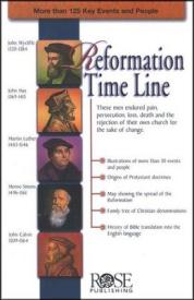 9781596360938 Reformation Time Line Pamphlet