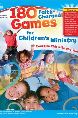 9781604181135 180 Faith Charged Games For Childrens Ministry Grades K-5