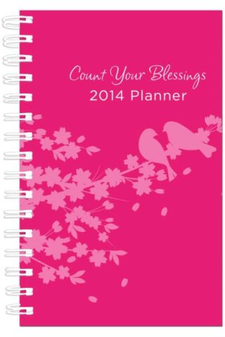 9781624161933 Count Your Blessings 2014 Planner Pink