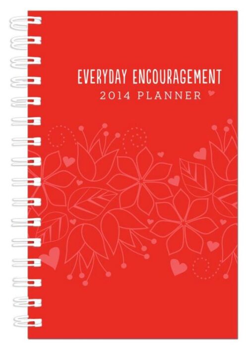 9781624161957 Everyday Encouragement 2014 Planner Red