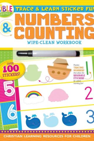 9781630584412 Trace And Learn Sticker Fun Numbers And Counting Wipe Clean Workbook