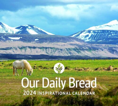 9781640702349 Our Daily Bread 2024 Inspirational Wall Calendar