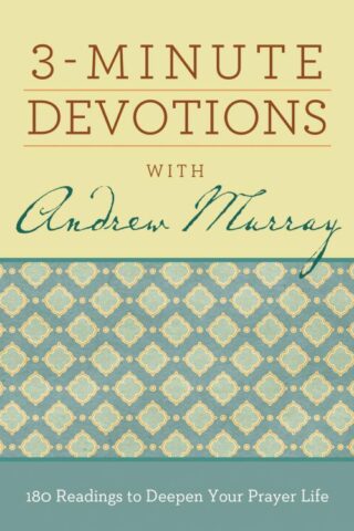 9781683221302 3 Minute Devotions With Andrew Murray